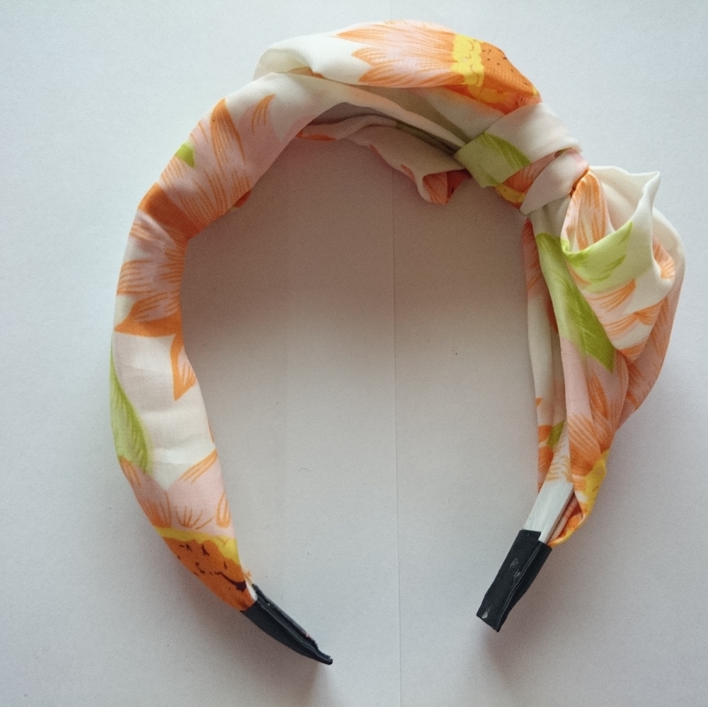 Floral head hoop head band